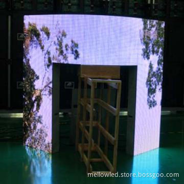 Indoor p10 3in 1 round led display